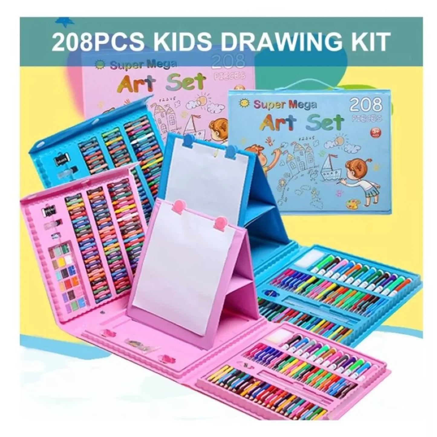 Set de Arte Infantil - 208 Piezas