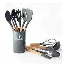 SoftCook - Set utensilios de cocina en silicona - 12 piezas