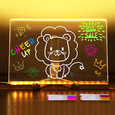 GlowBoard - Tu Pizarra Acrílica LED para Crear y Brillar