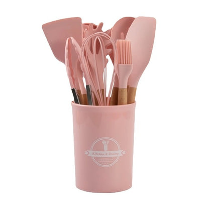 SoftCook - Set utensilios de cocina en silicona - 12 piezas