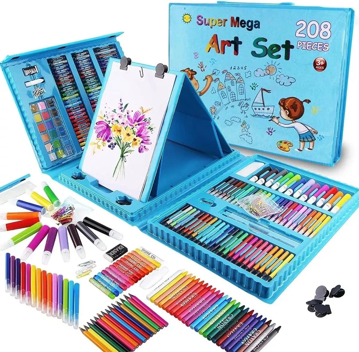 Set de Arte Infantil - 208 Piezas