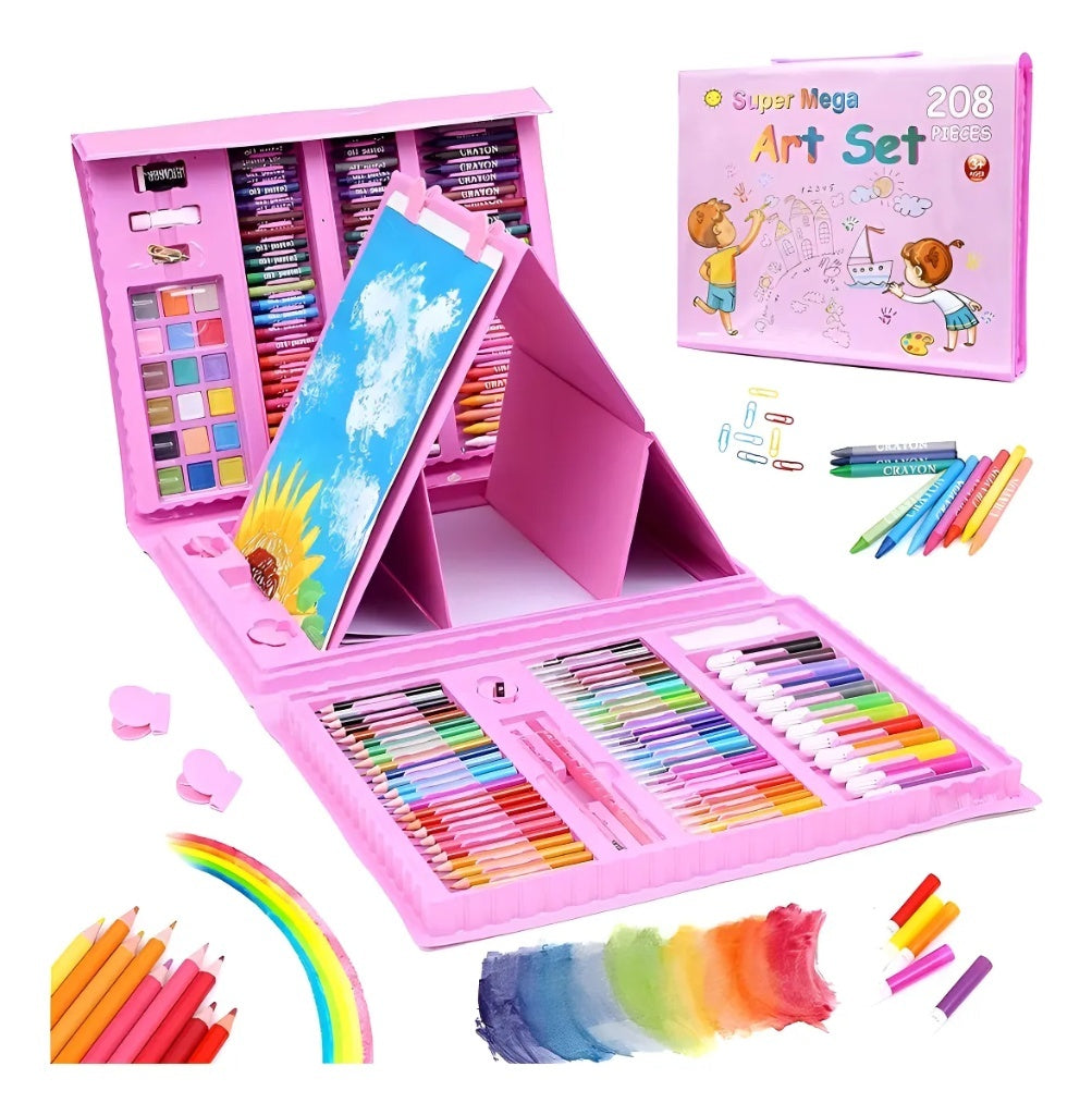 Set de Arte Infantil - 208 Piezas